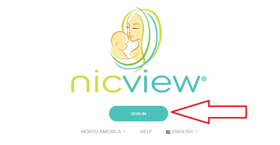 NicView net Sign In button